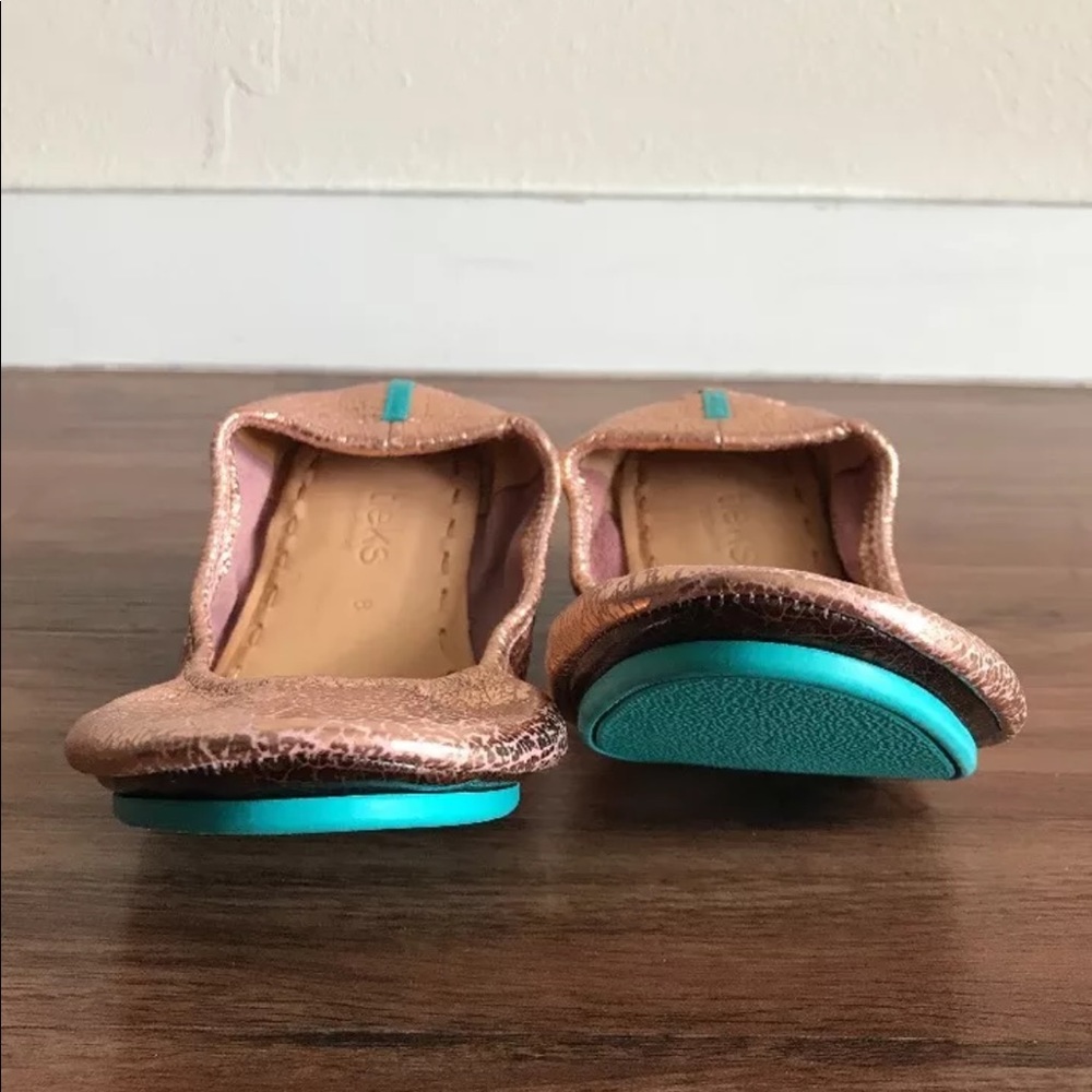 Brand New Tieks, Rose Gold Glam, Size 8 - Picture 2 of 8